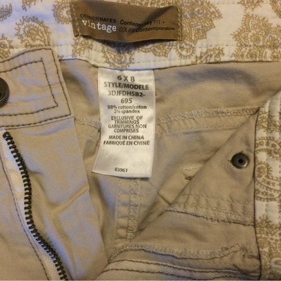 Lot of 3 pair Denver Hayes shorts size 6 - Picture 4 of 10